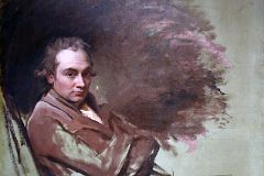 George Romney 1784 George Romney From National Portrait Gallery London At New York Met Breuer Unfinished